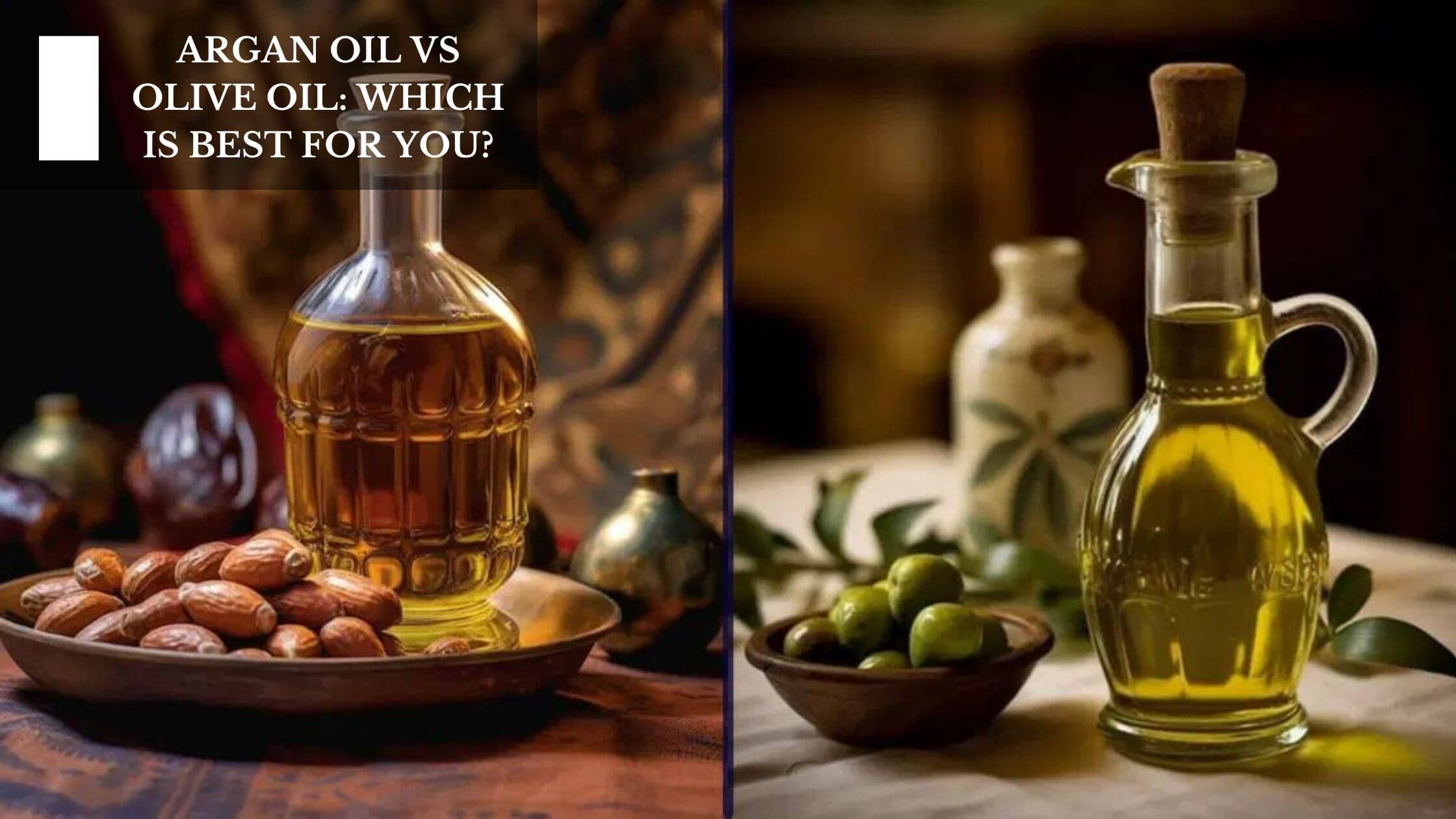 Argan Oil vs Olive Oil Which is Best for You? Moksha Essentials Inc.