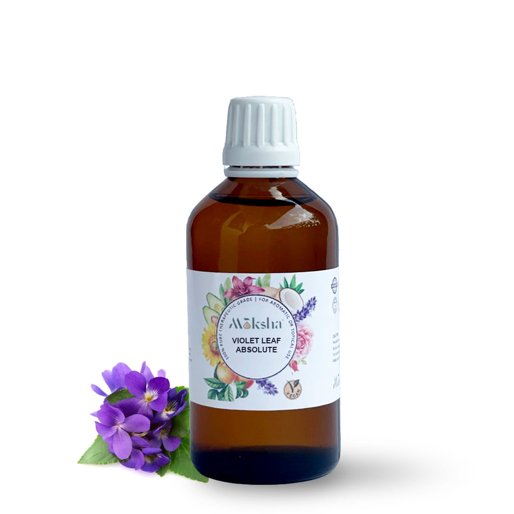 Pure Herbs Violet Leaf 100% Pure & Natural Viola Odorata Essential Oil